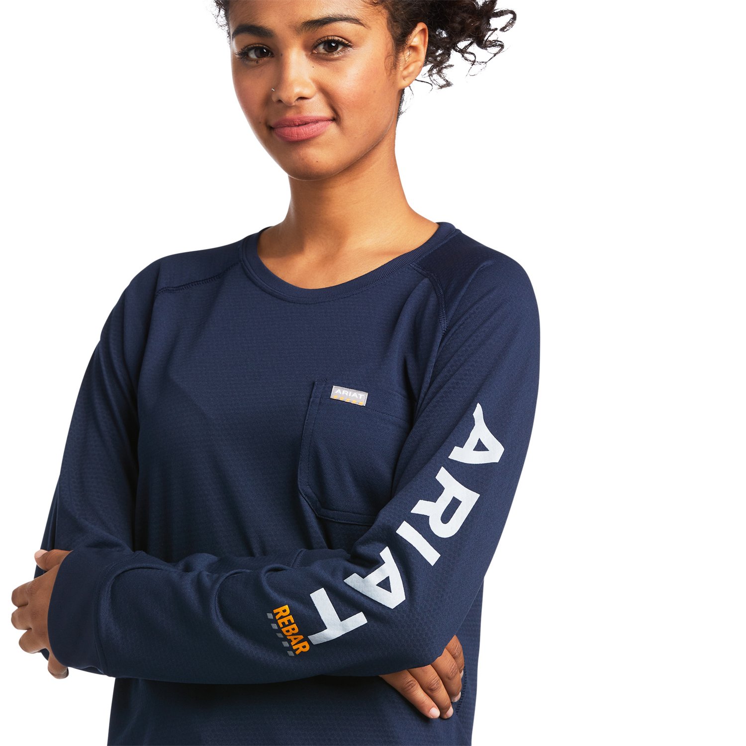 Ariat Women's Rebar Heat Fighter T-shirt                                                                                         - view number 3