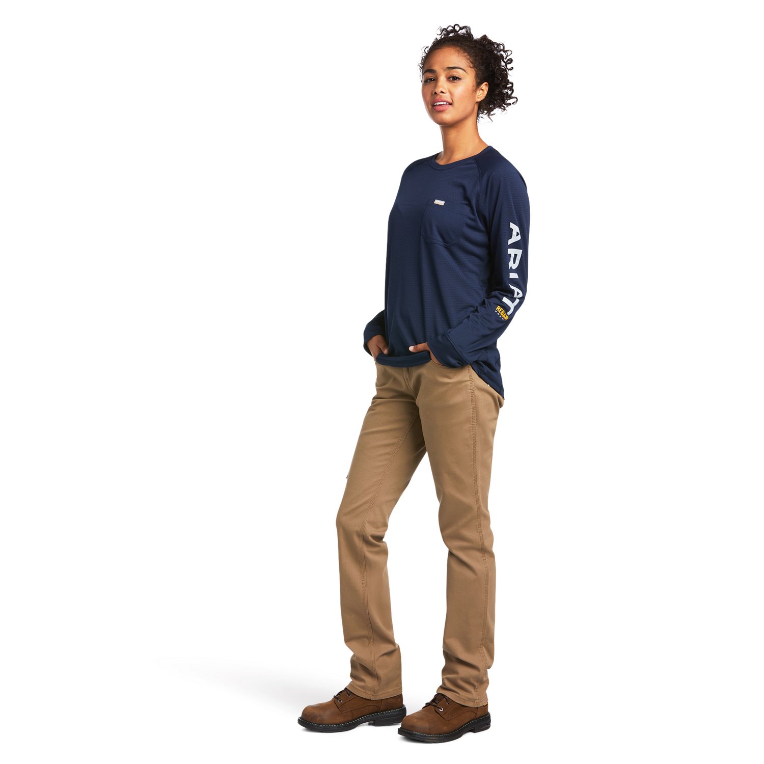 Ariat Women's Rebar Heat Fighter T-shirt                                                                                         - view number 4