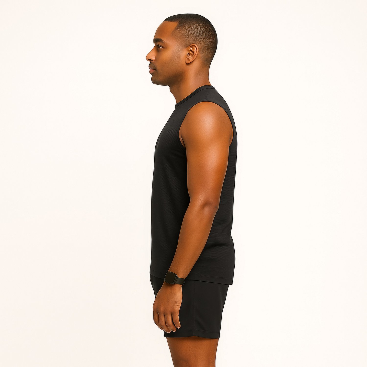 BCG Men's Run Grid Mesh Muscle Tank Top - view number 2