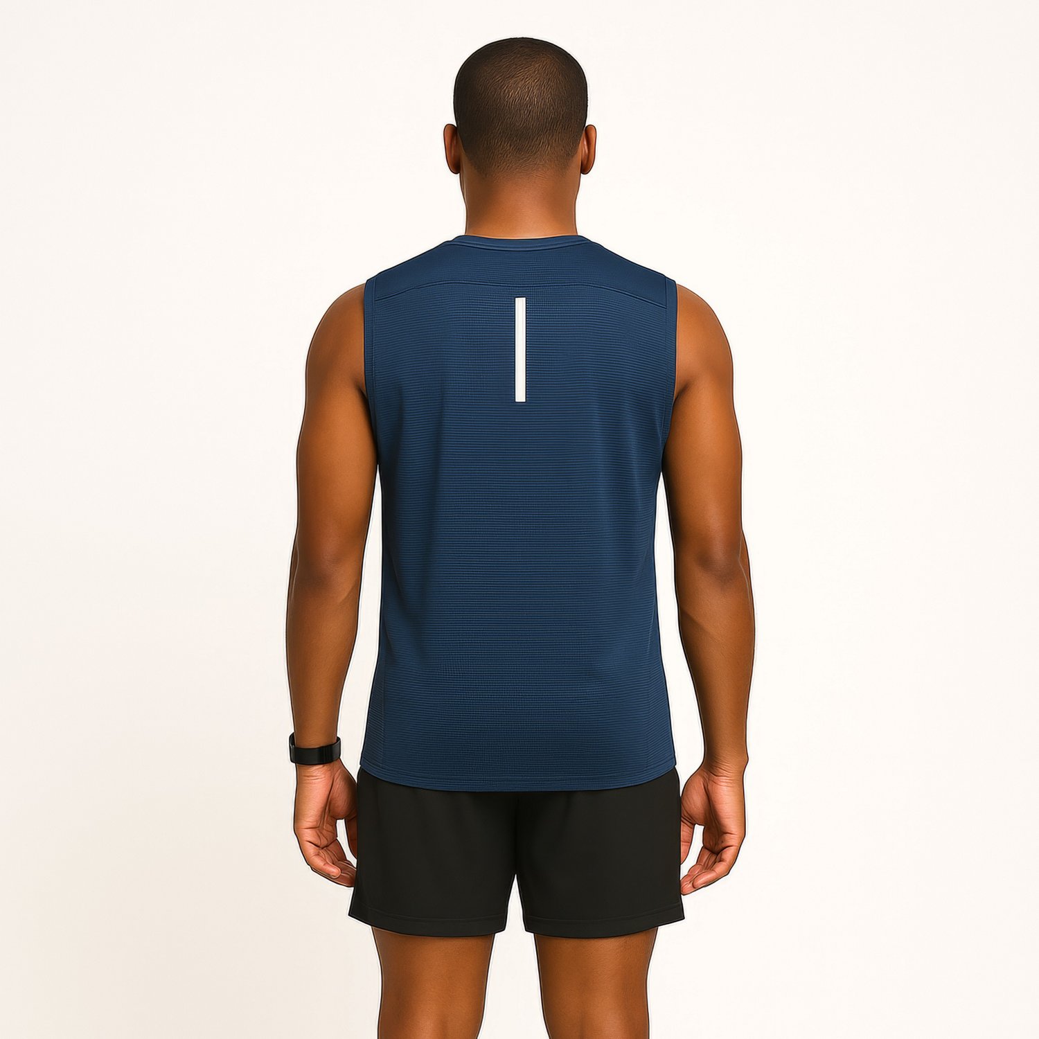 BCG Men's Run Grid Mesh Muscle Tank Top - view number 3