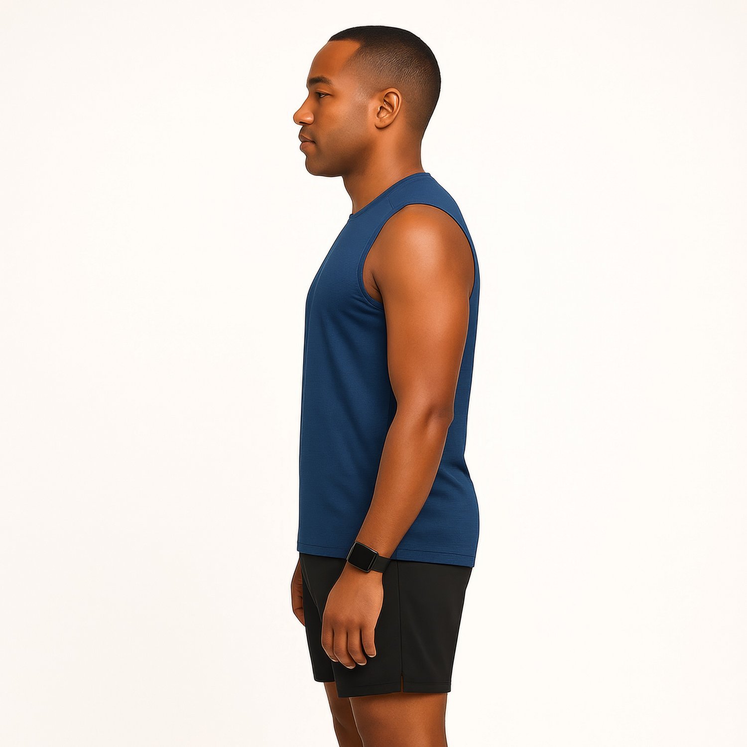 BCG Men's Run Grid Mesh Muscle Tank Top - view number 2