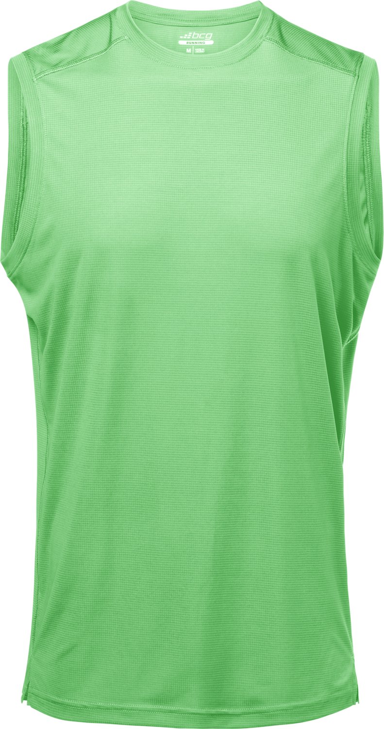 BCG Men's Run Grid Mesh Muscle Tank Top - view number 4