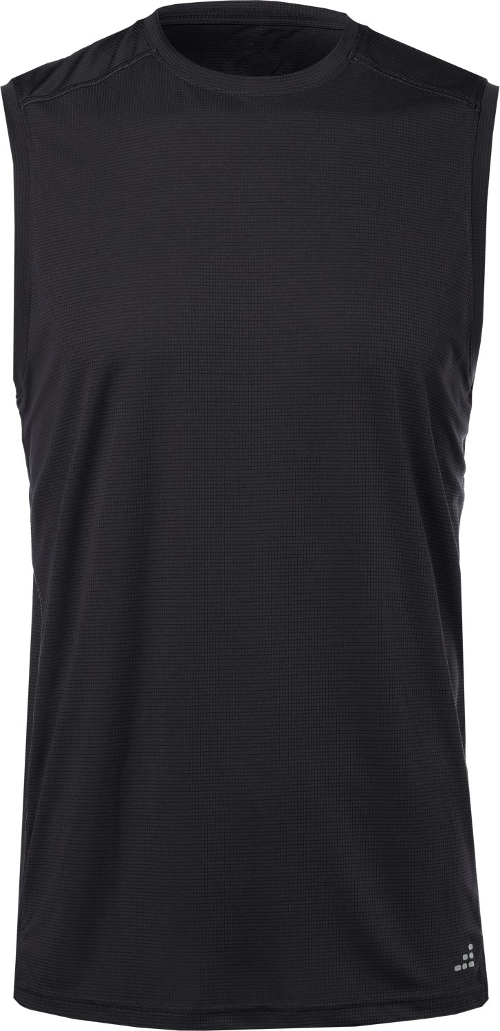 BCG Men's Run Grid Mesh Muscle Tank Top - view number 3
