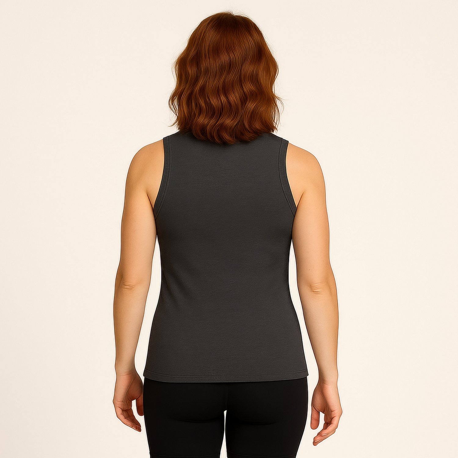 BCG Women's Sign High Neck Solid Rib Tank Top - view number 2