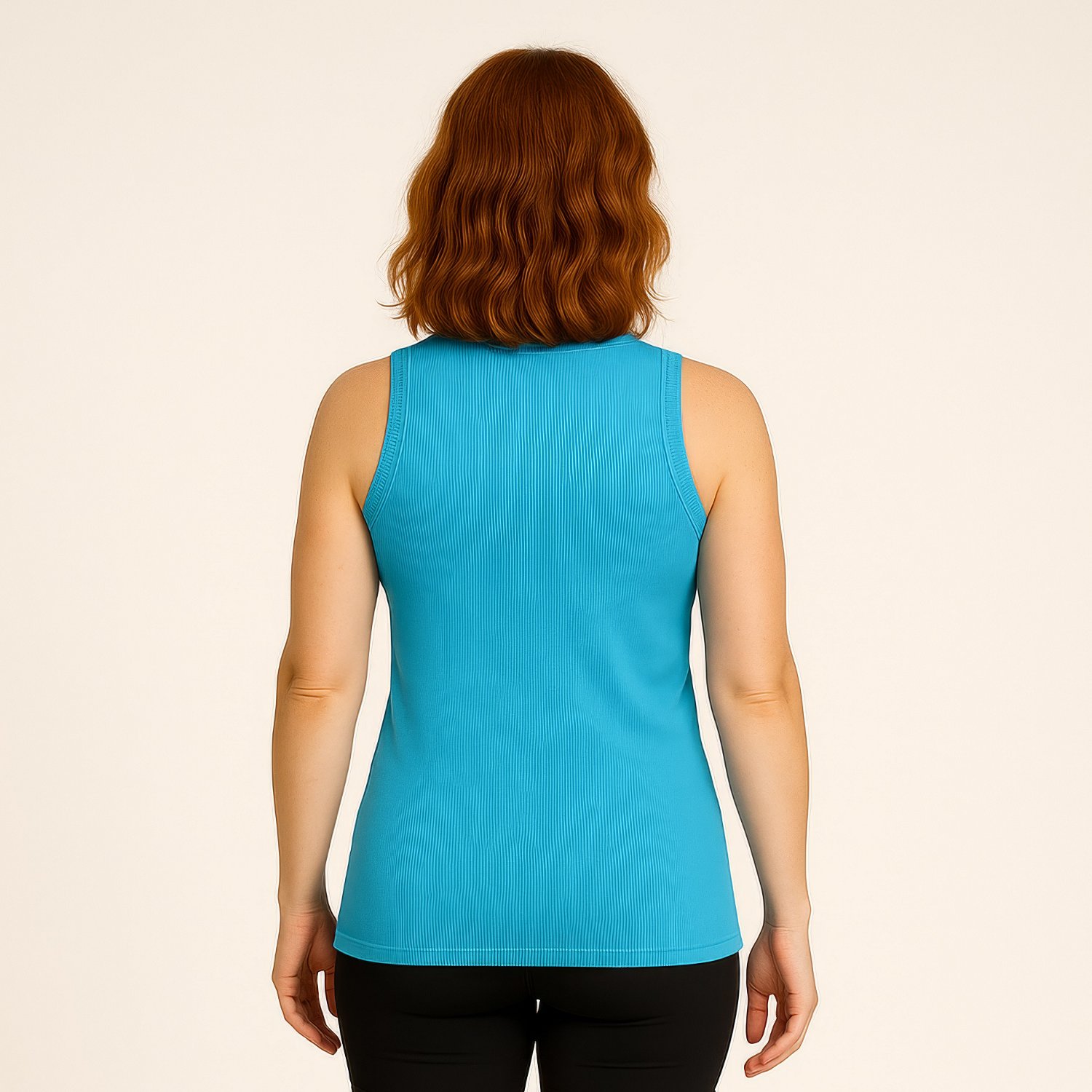 BCG Women's Sign High Neck Solid Rib Tank Top - view number 2