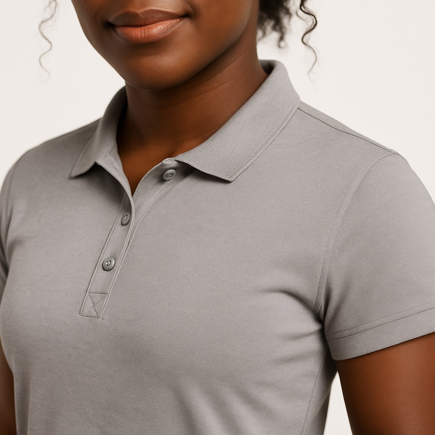 BCG Women's Tennis Solid Short Sleeve Polo Shirt - view number 4