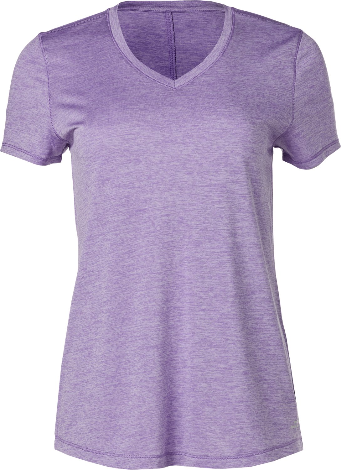 BCG Women's Turbo Melange V-neck T-shirt - view number 3