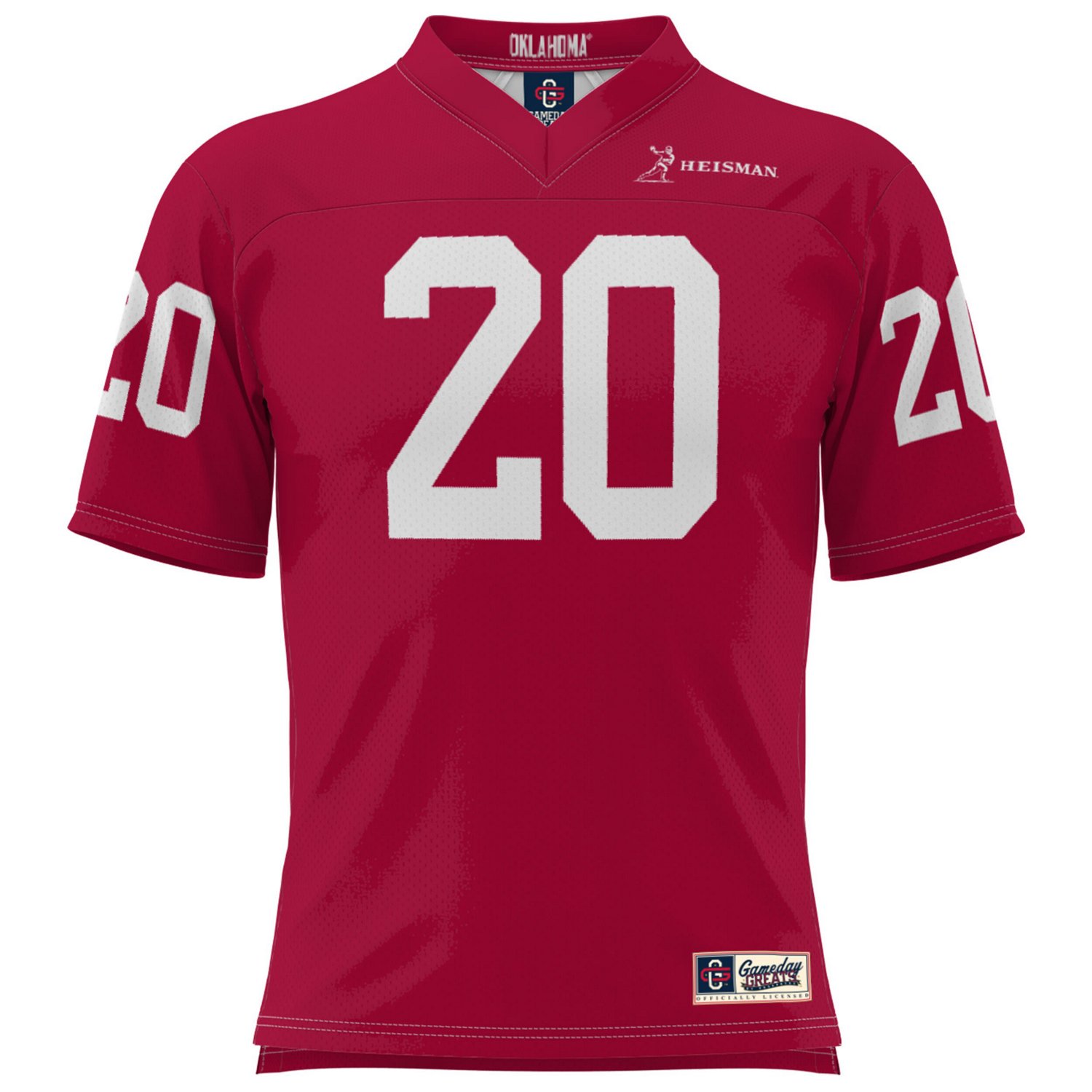Billy Sims Oklahoma Sooners Heisman Football Jersey - view number 2