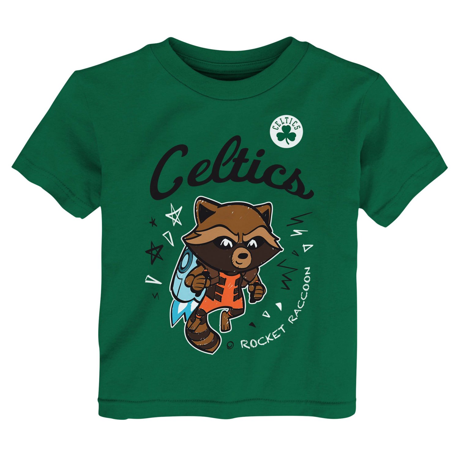 Boston Celtics Two-Piece Guardians Of The Galaxy T-Shirt Set