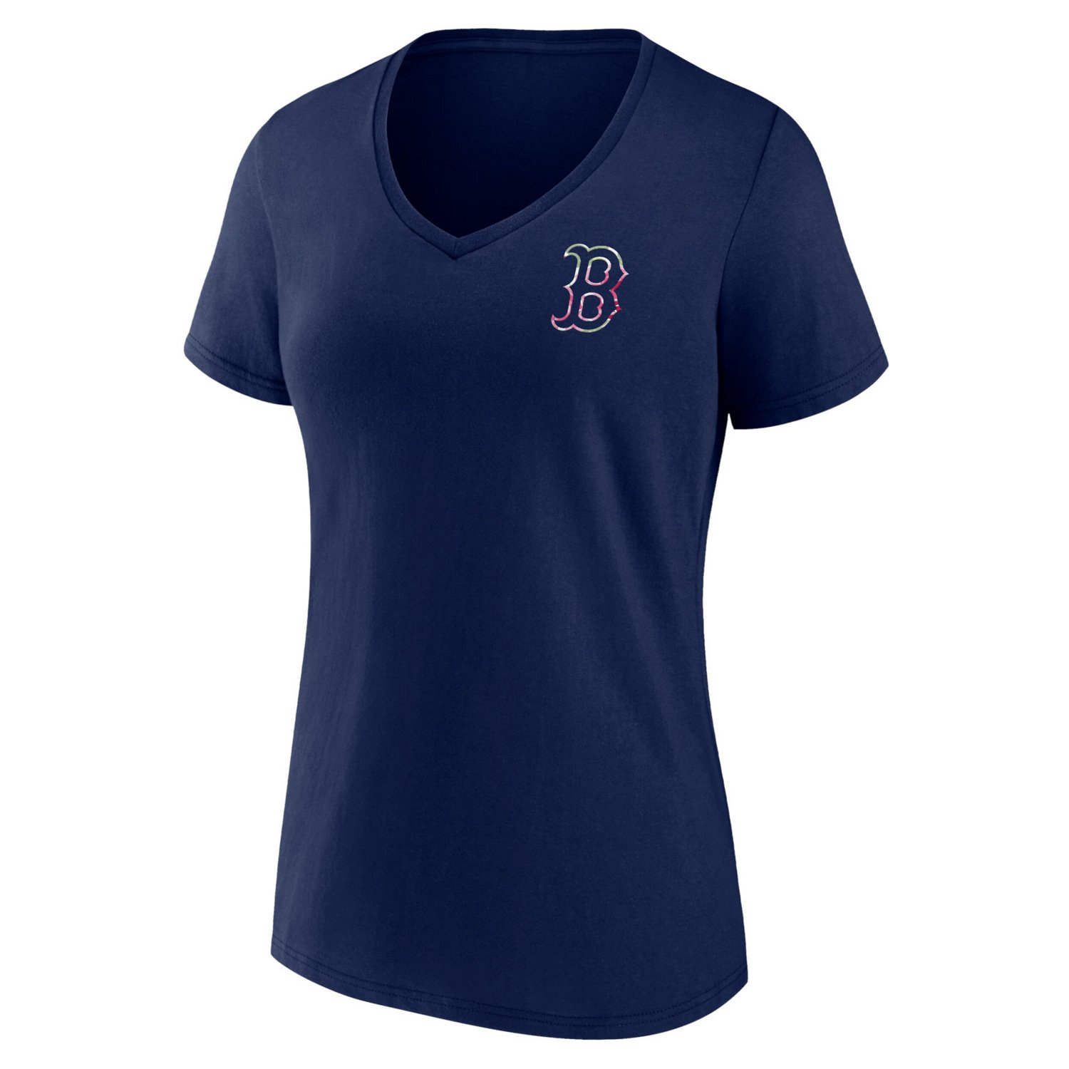 Boston Red Sox Mother's Day Plus Size Best Mom Ever V-Neck T-Shirt - view number 2