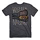 Buck Wear Willie Nelson Outlaw Guitar Short Sleeve T-shirt                                                                       - view number 1 selected