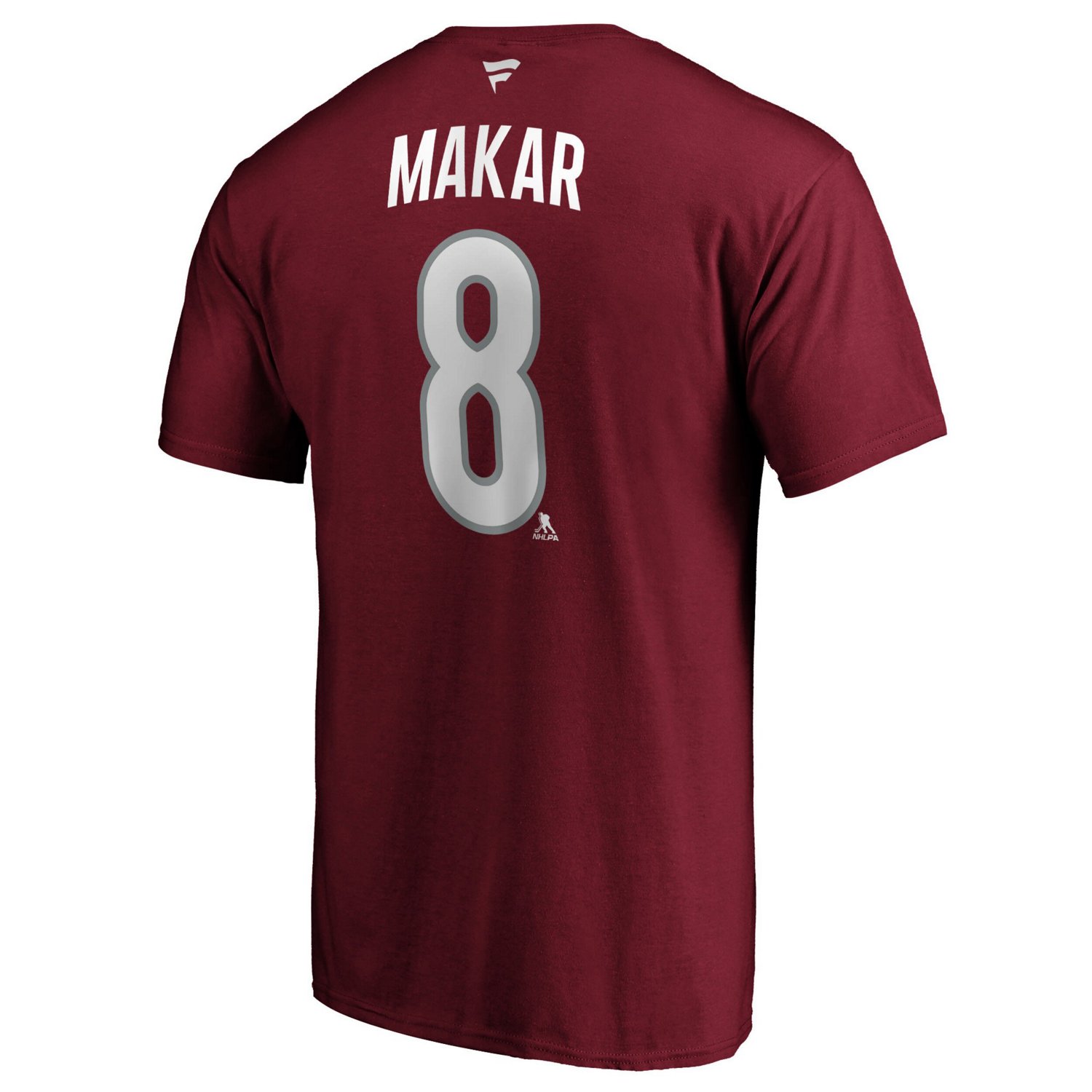 Cale Makar Colorado Avalanche Authentic Stack Player Name  Number T-Shirt                                                        - view number 3