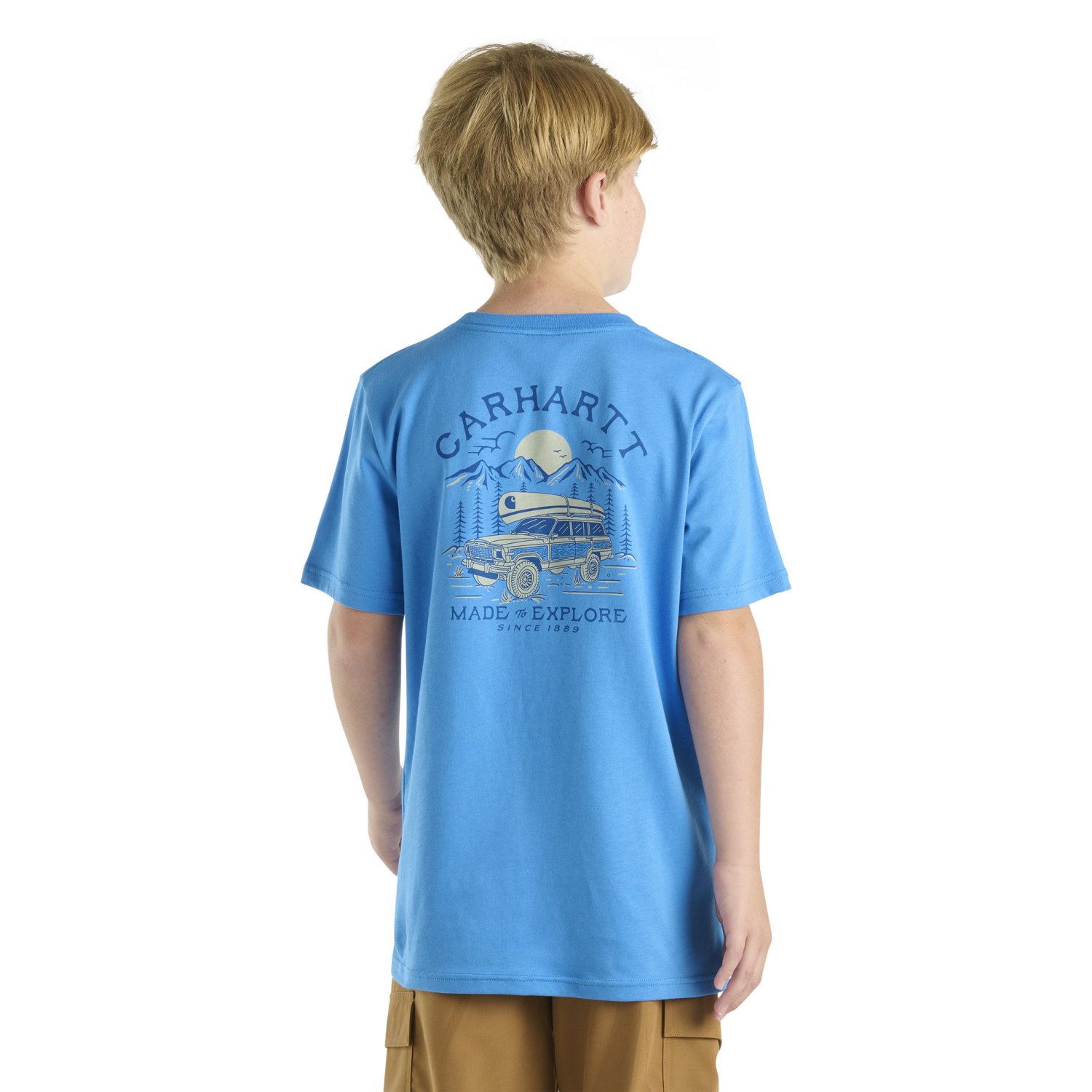 Carhartt Boys' Explorer Pocket Short Sleeve T-shirt - view number 2