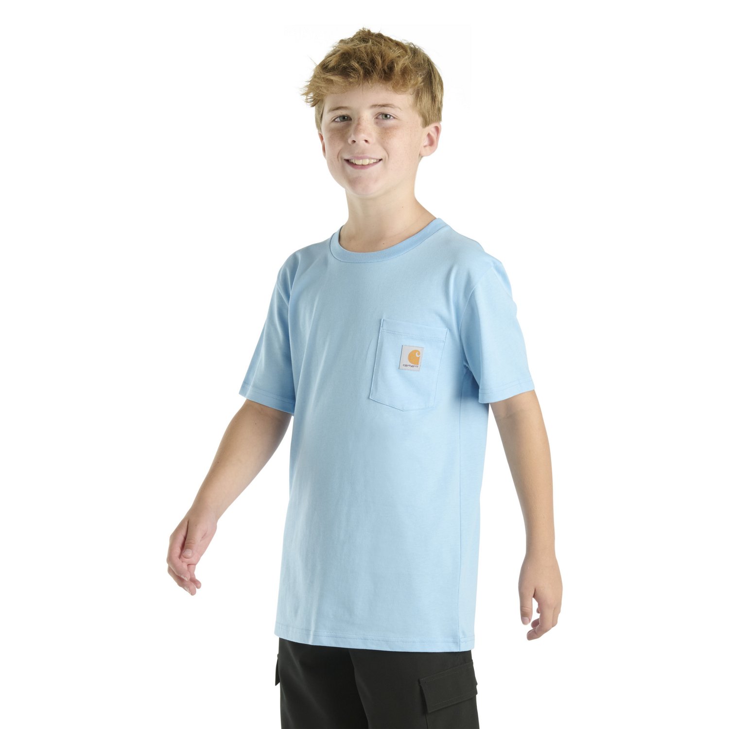 Carhartt Boys' Logo Pocket Short Sleeve T-shirt - view number 2