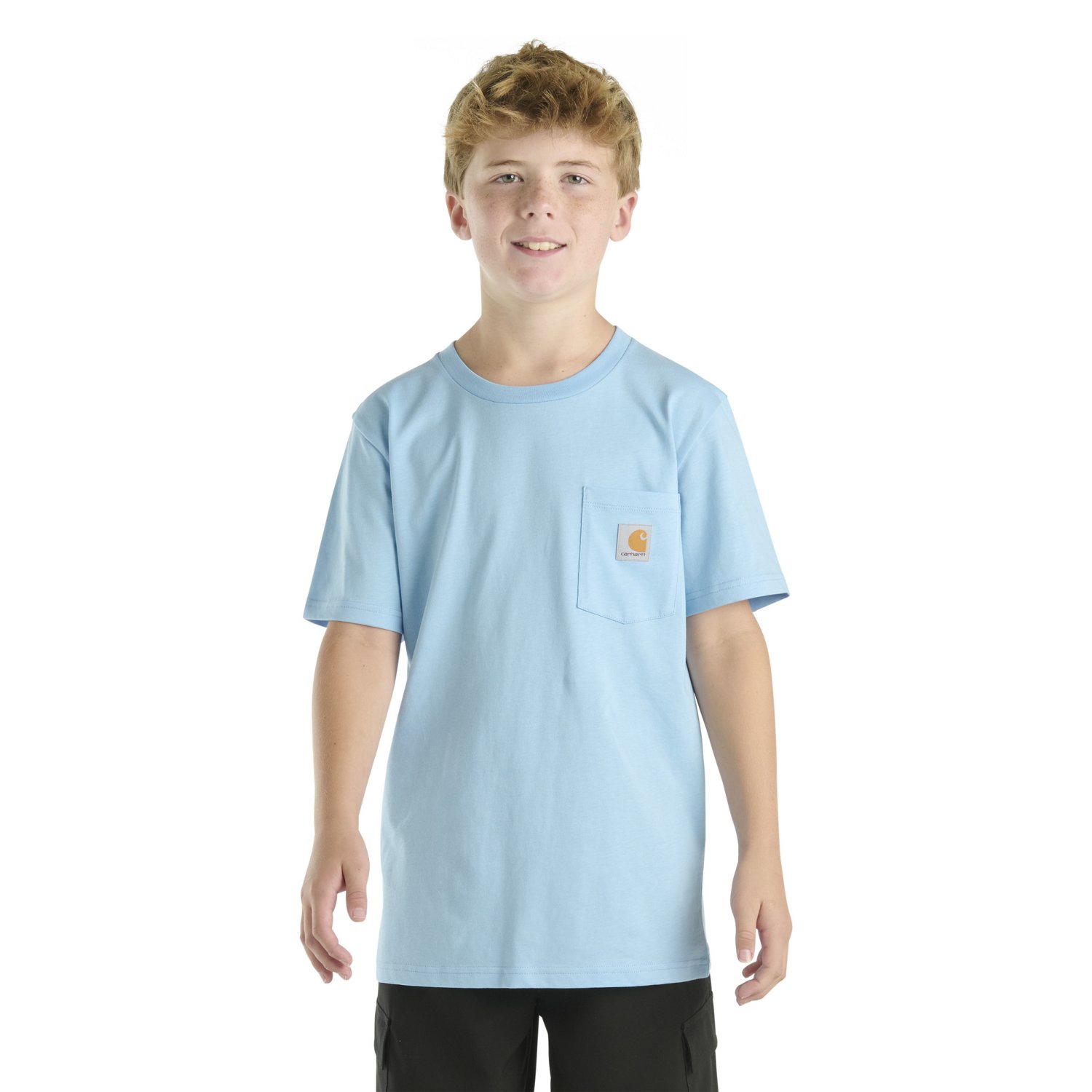 Carhartt Boys' Logo Pocket Short Sleeve T-shirt - view number 3