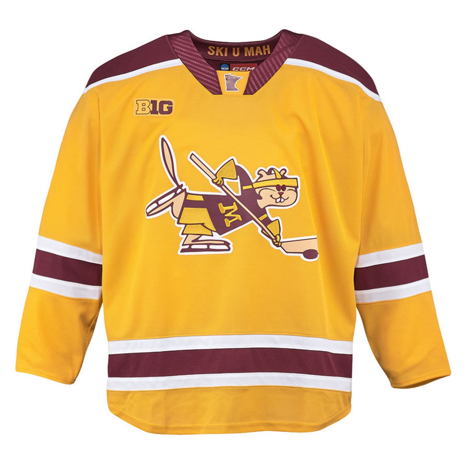 CCM Minnesota en Gophers Third Replica Hockey Jersey