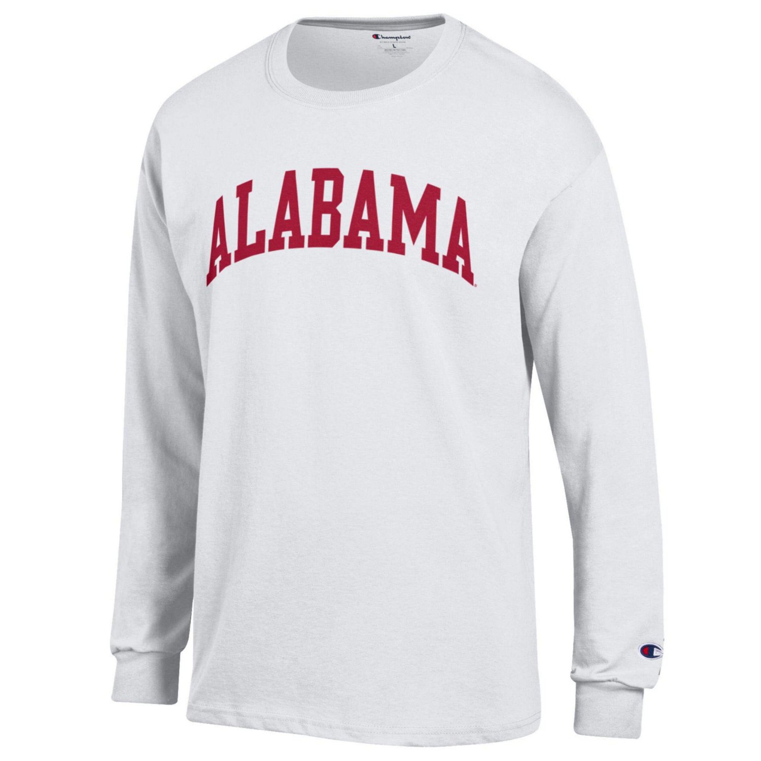 Champion Alabama Crimson Tide Basic Arch Long Sleeve T-Shirt - view number 2