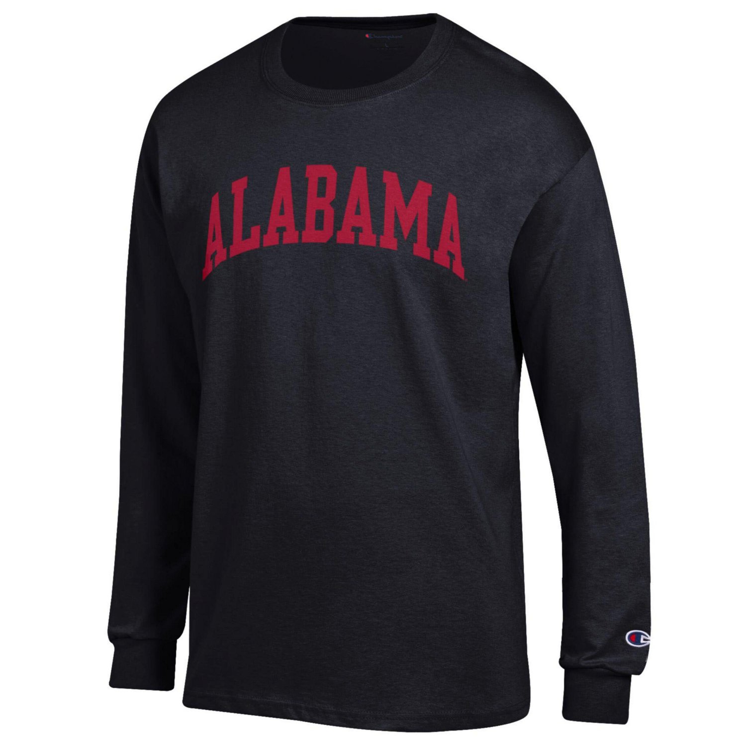 Champion Alabama Crimson Tide Basic Arch Long Sleeve T-Shirt