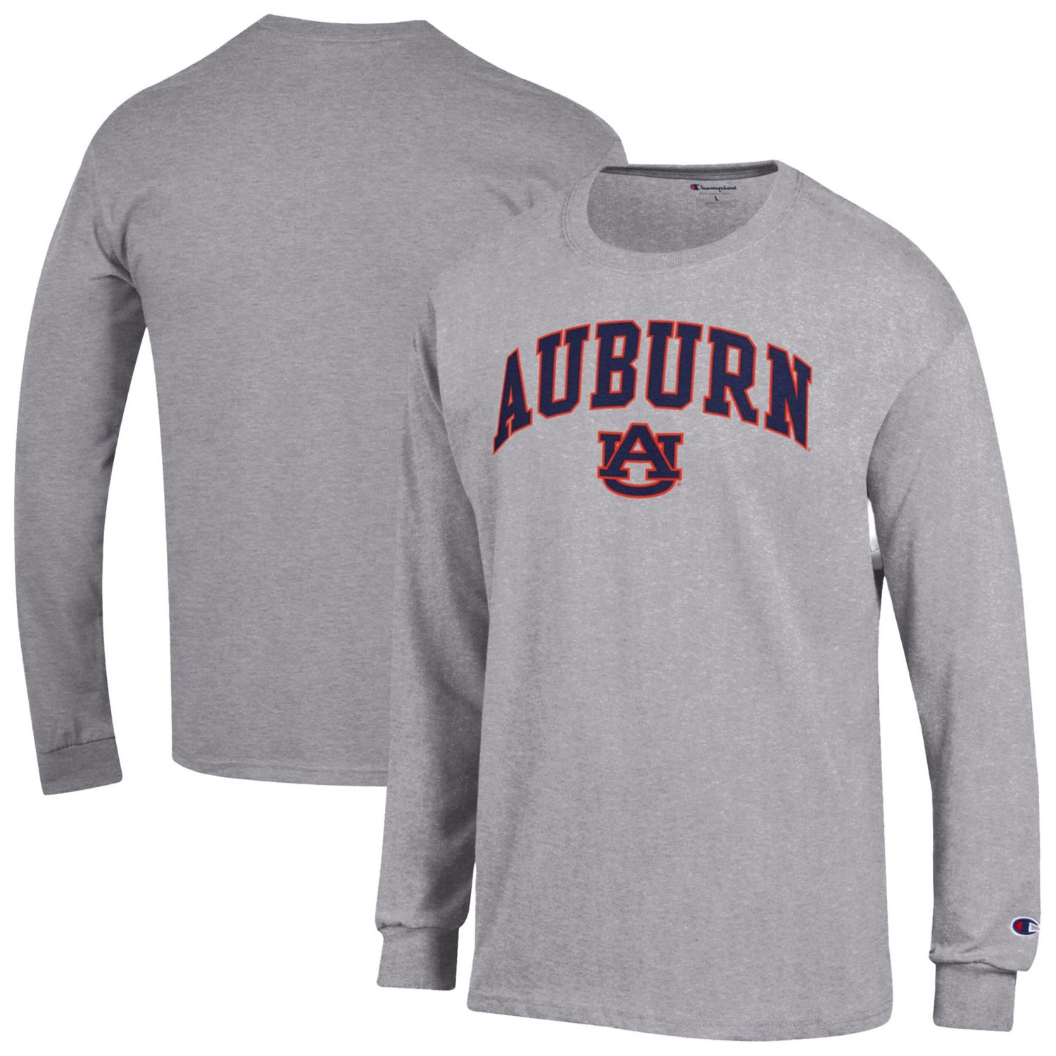 Champion Auburn Tigers Basic Arch Long Sleeve T-Shirt