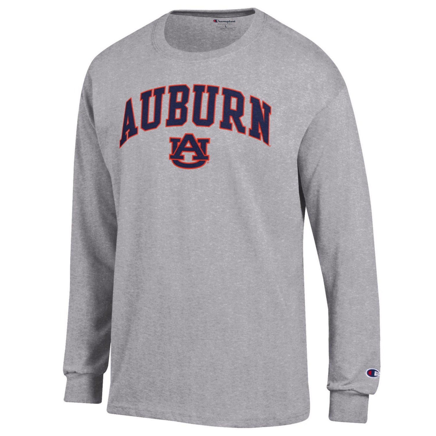 Champion Auburn Tigers Basic Arch Long Sleeve T-Shirt