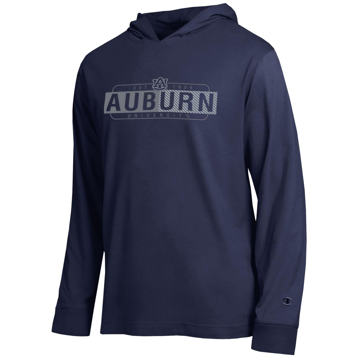 Champion Auburn Tigers Gradient All-Star Long Sleeve Hooded T-Shirt - view number 2