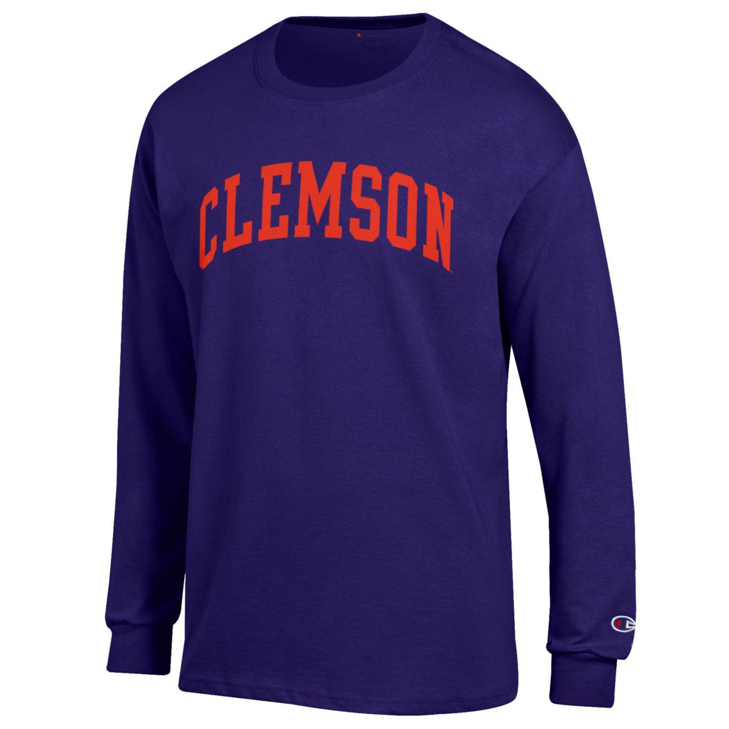 Champion Clemson Tigers Basic Arch Long Sleeve T-Shirt - view number 2