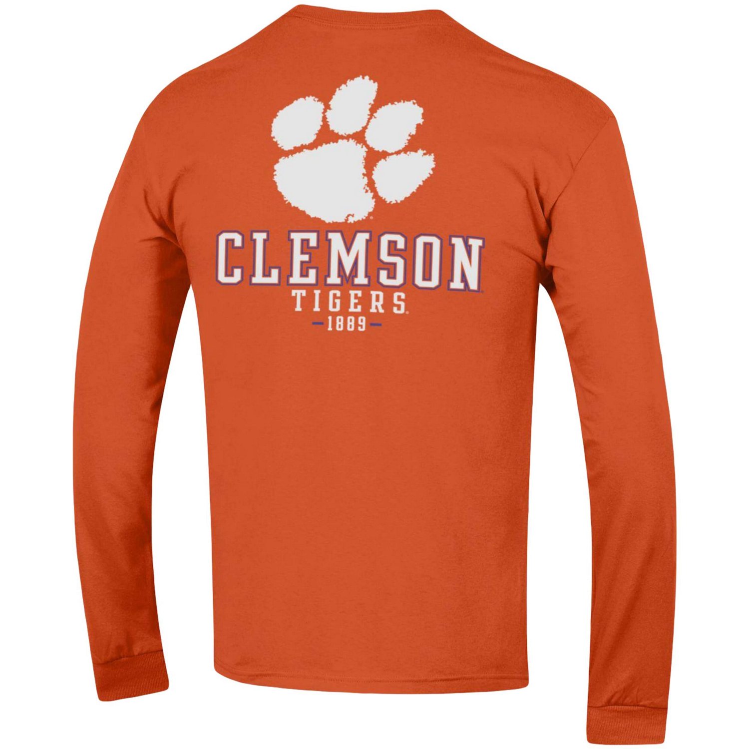 Champion Clemson Tigers Team Stack Long Sleeve T-Shirt - view number 3