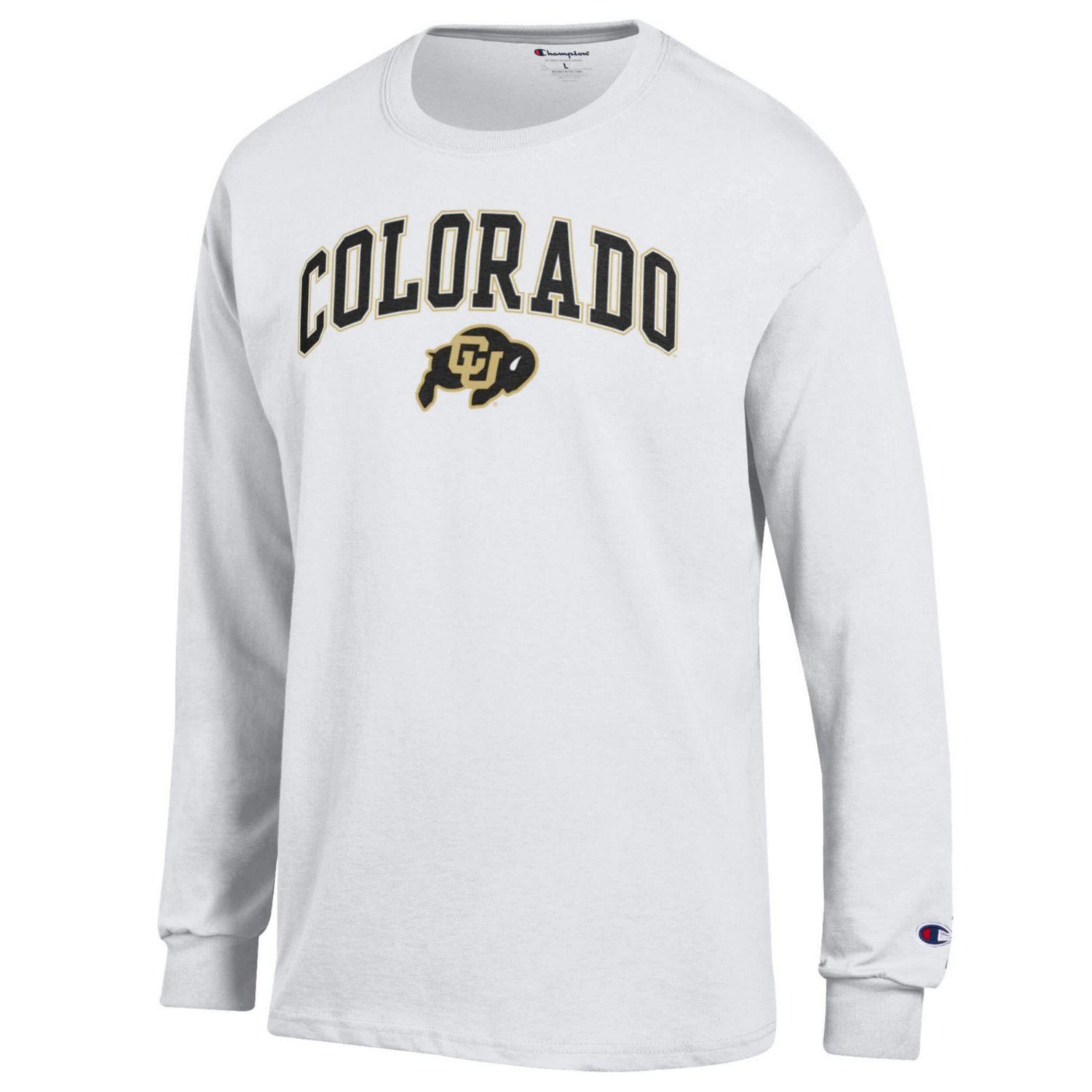 Champion Colorado Buffaloes Arch Over Logo Long Sleeve T-Shirt - view number 2
