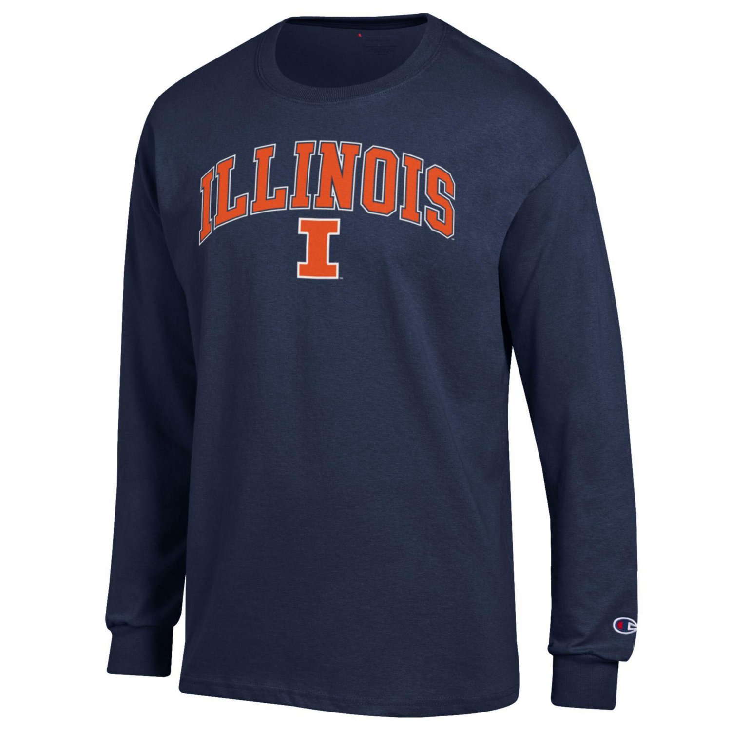 Champion Illinois Fighting Illini Arch Over Logo Long Sleeve T-Shirt - view number 2