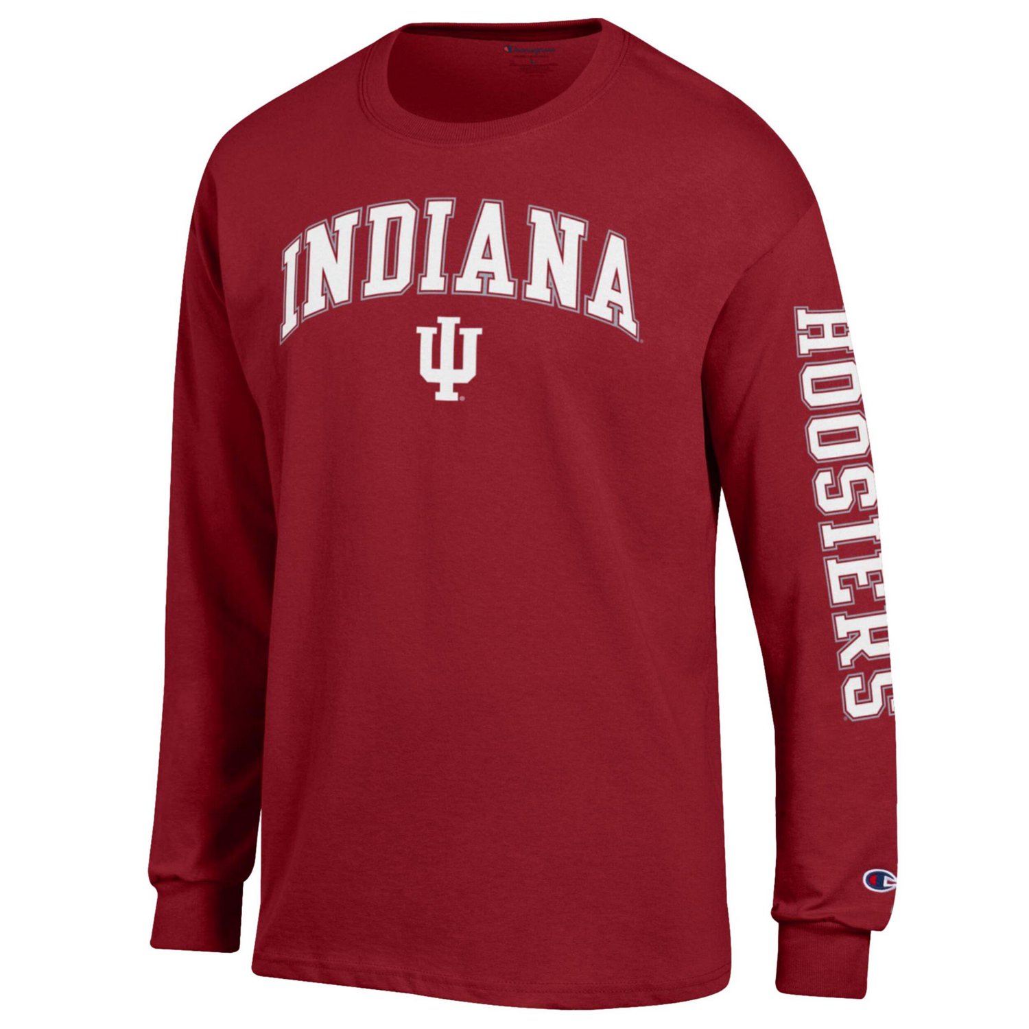 Champion Indiana Hoosiers Arch Over Logo 2-Hit Long Sleeve T-Shirt - view number 2