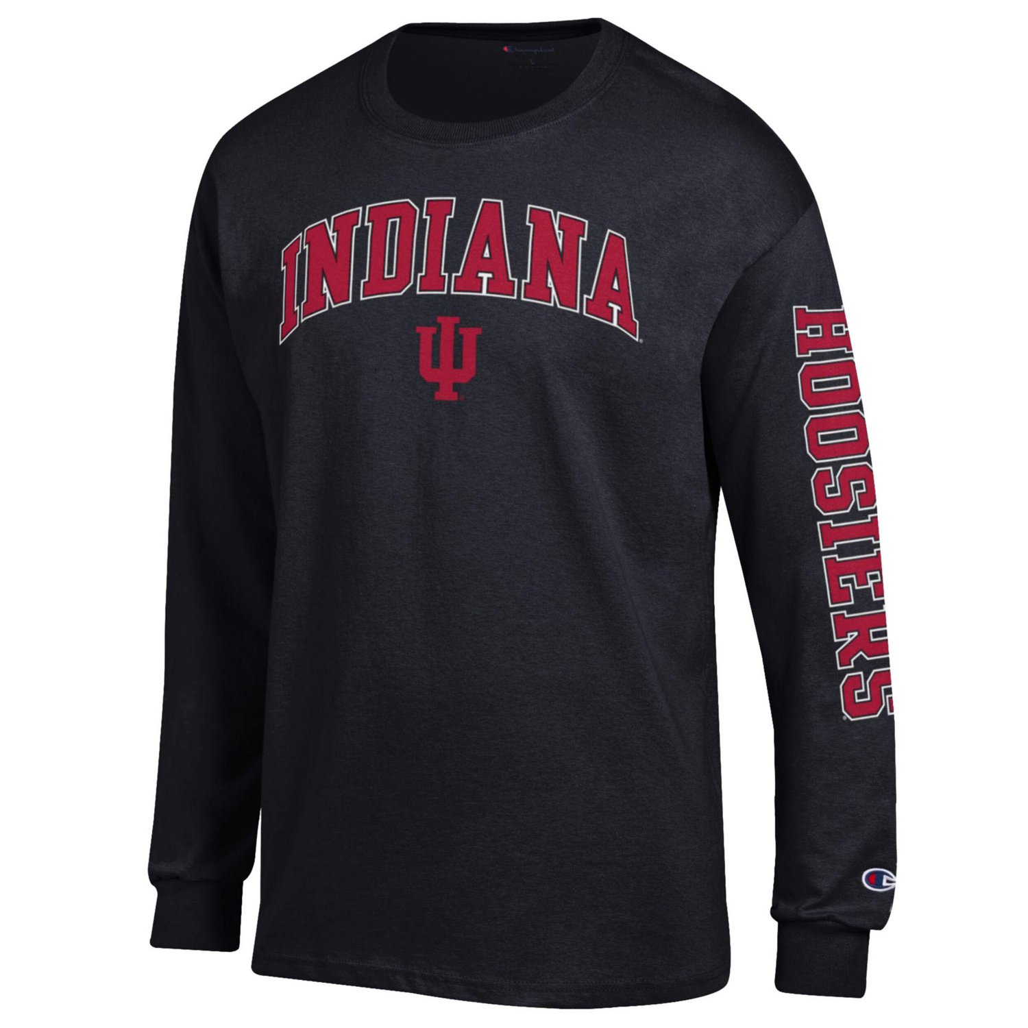 Champion Indiana Hoosiers Arch Over Logo 2-Hit Long Sleeve T-Shirt - view number 2