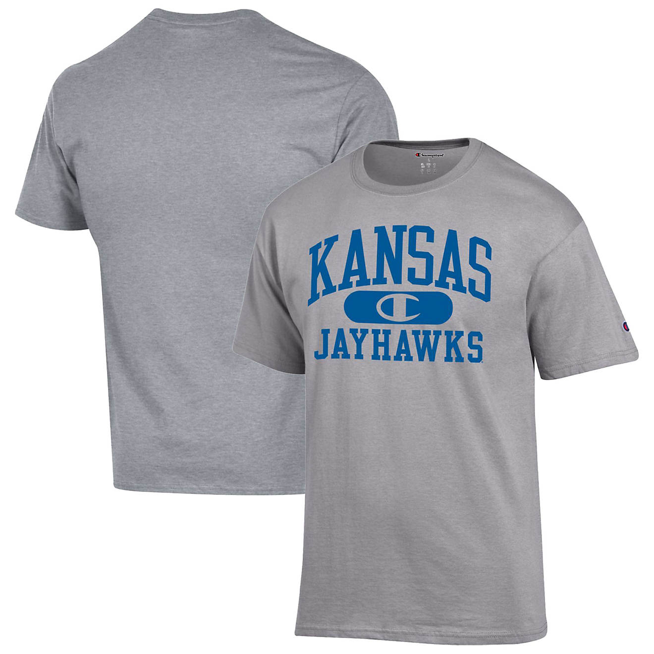 Champion Kansas Jayhawks Arch Pill T-Shirt                                                                                       - view number 1