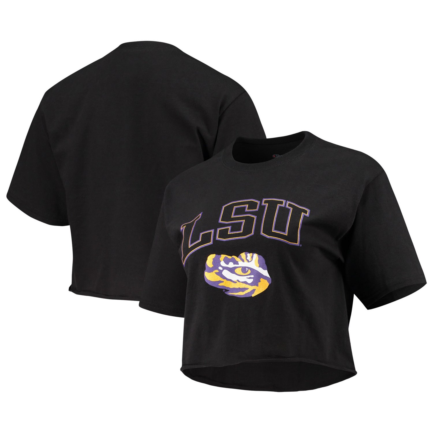 Champion LSU Tigers Cropped Boyfriend T-Shirt