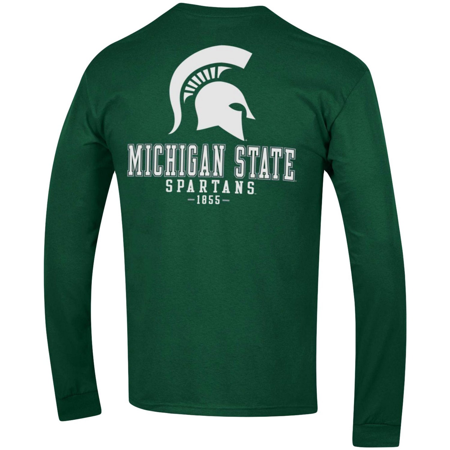 Champion Michigan State Spartans Team Stack Long Sleeve T-Shirt - view number 3