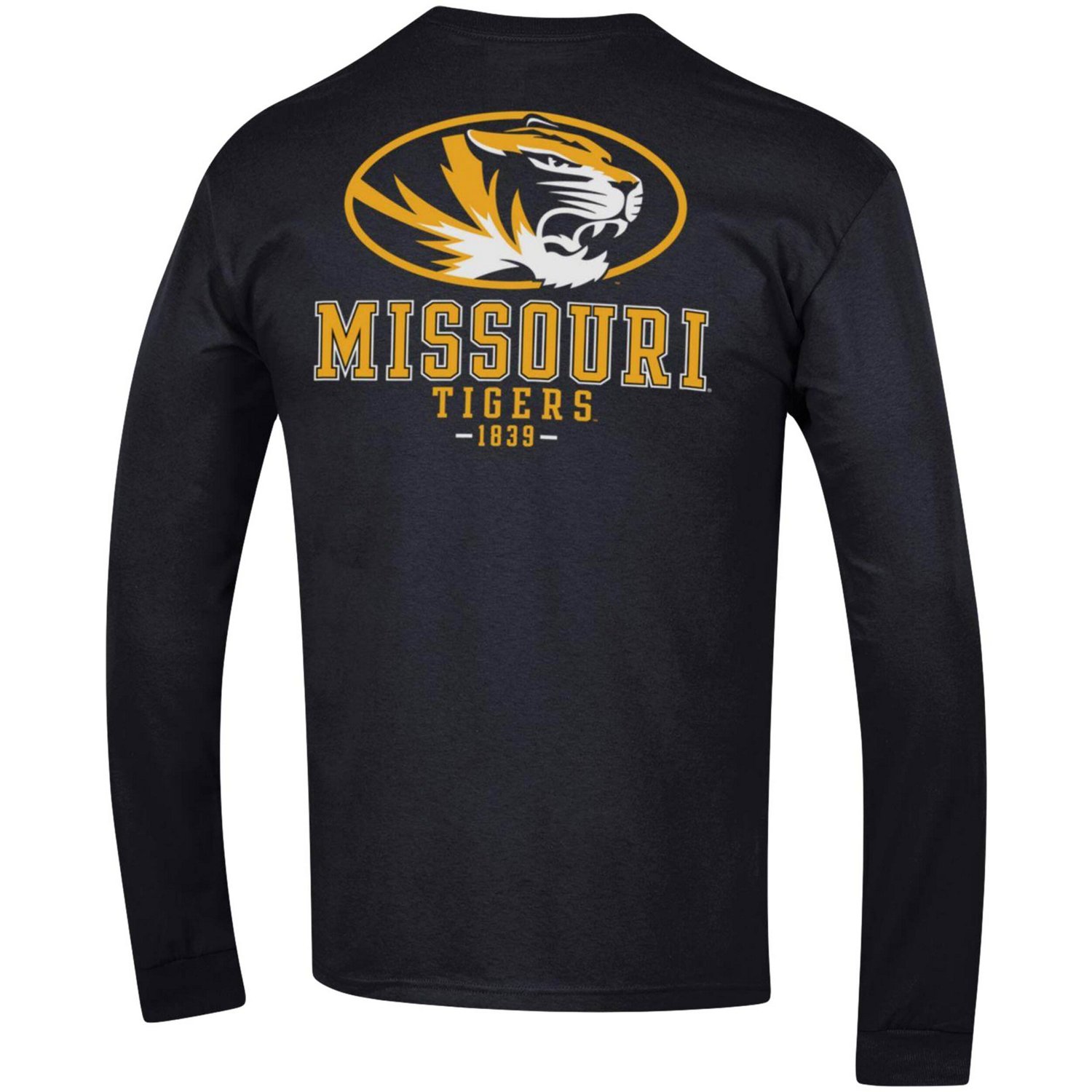 Champion Missouri Tigers Team Stack Long Sleeve T-Shirt - view number 3