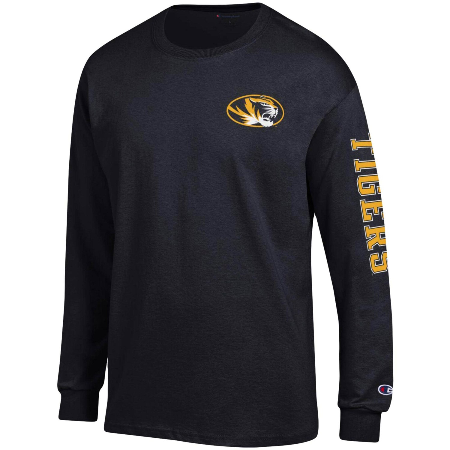 Champion Missouri Tigers Team Stack Long Sleeve T-Shirt - view number 2