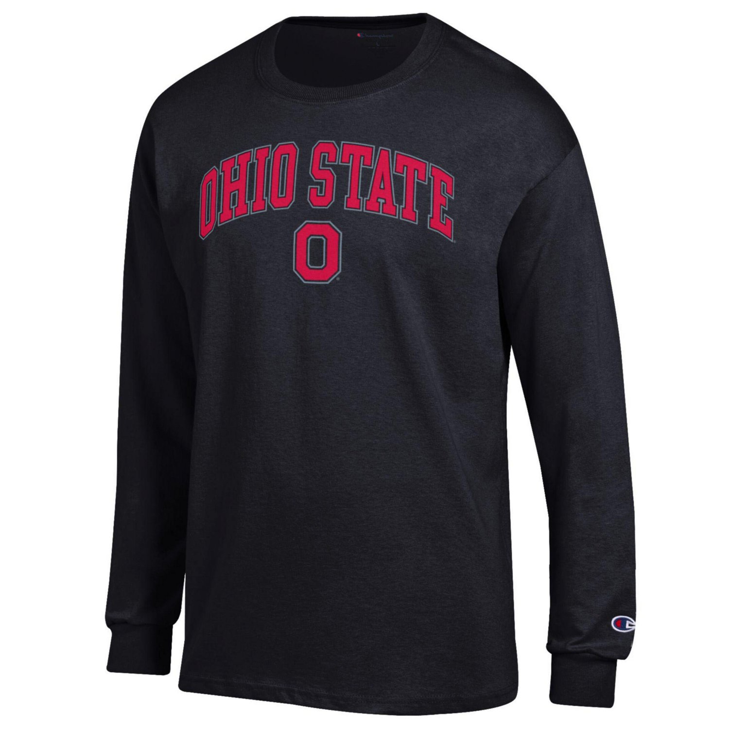 Champion Ohio State Buckeyes Arch Over Logo Long Sleeve T-Shirt