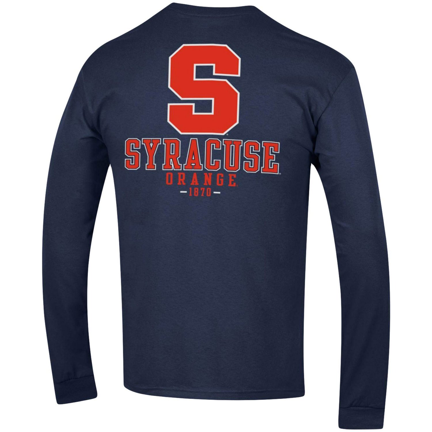 Champion Syracuse Orange Team Stack Long Sleeve T-Shirt - view number 3