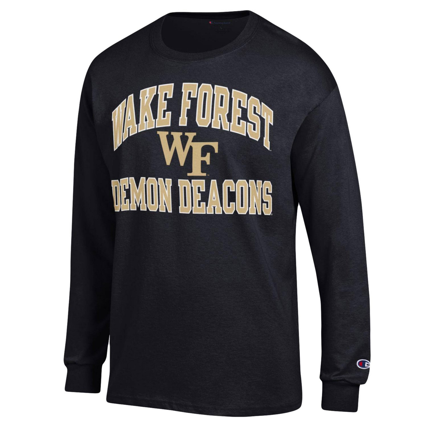 Champion Wake Forest Demon Deacons High Motor Long Sleeve T-Shirt                                                                - view number 2