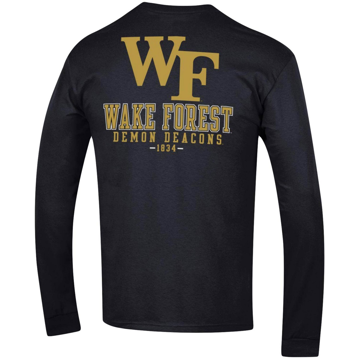 Champion Wake Forest Demon Deacons Team Stack Long Sleeve T-Shirt - view number 3