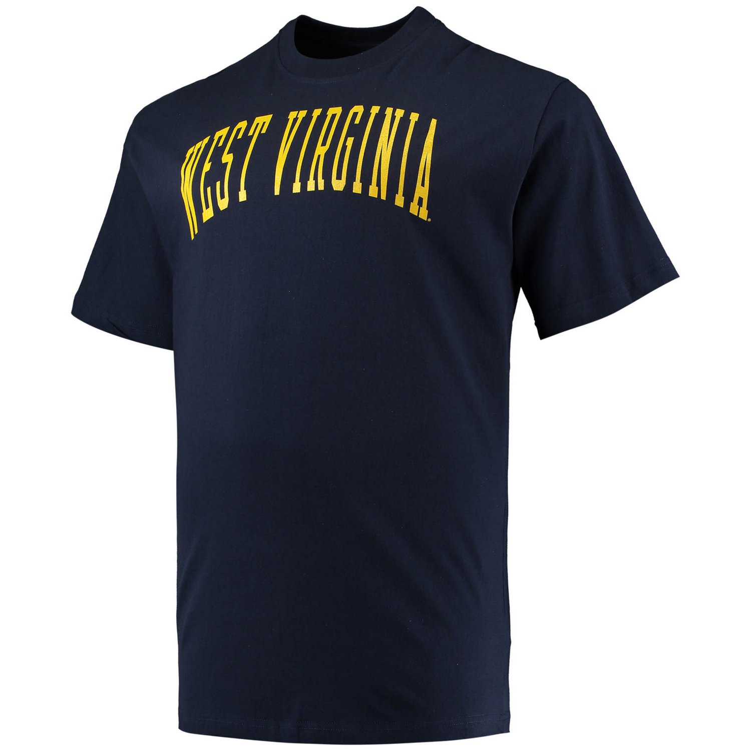 Champion West Virginia Mountaineers Big  Tall Arch Team Logo T-Shirt - view number 2