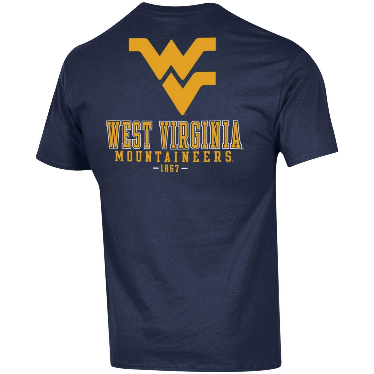 Champion West Virginia Mountaineers Stack 2-Hit T-Shirt