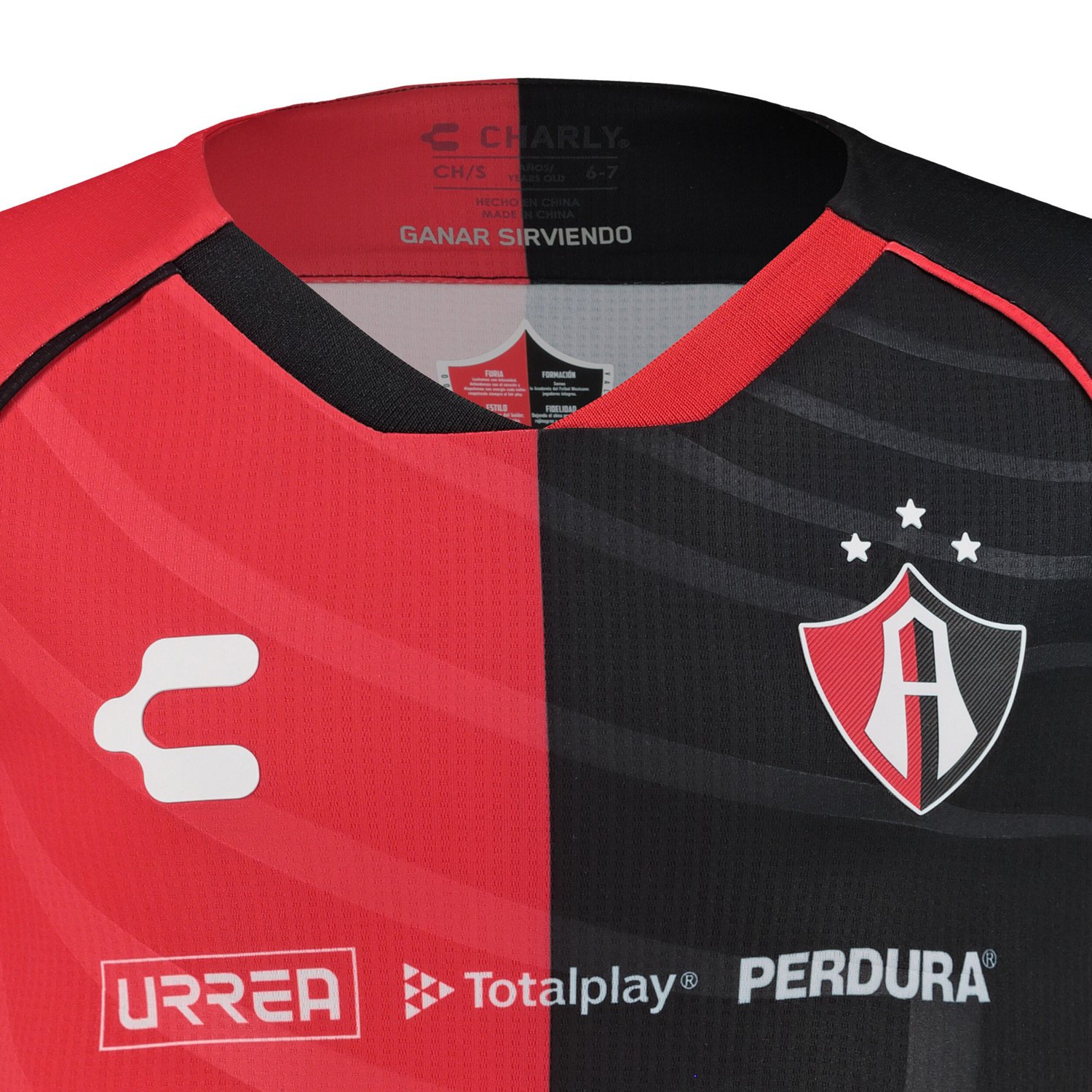 Charly Black Club Atlas 2024 25 Home Authentic Jersey