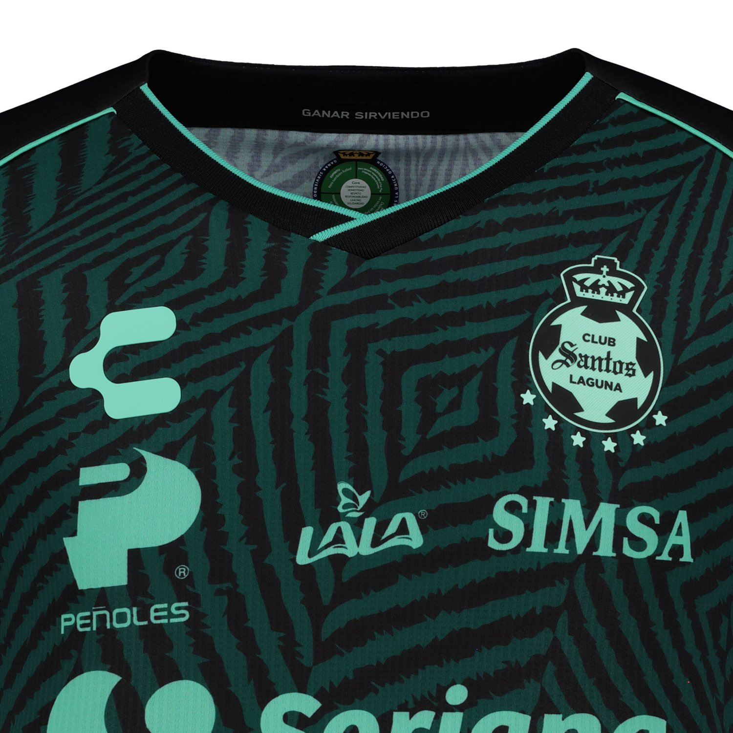 Charly Santos Laguna 2024 25 Away Authentic Jersey - view number 4