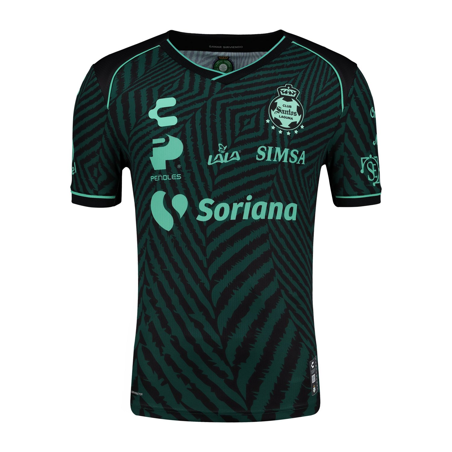 Charly Santos Laguna 2024 25 Away Authentic Jersey - view number 2