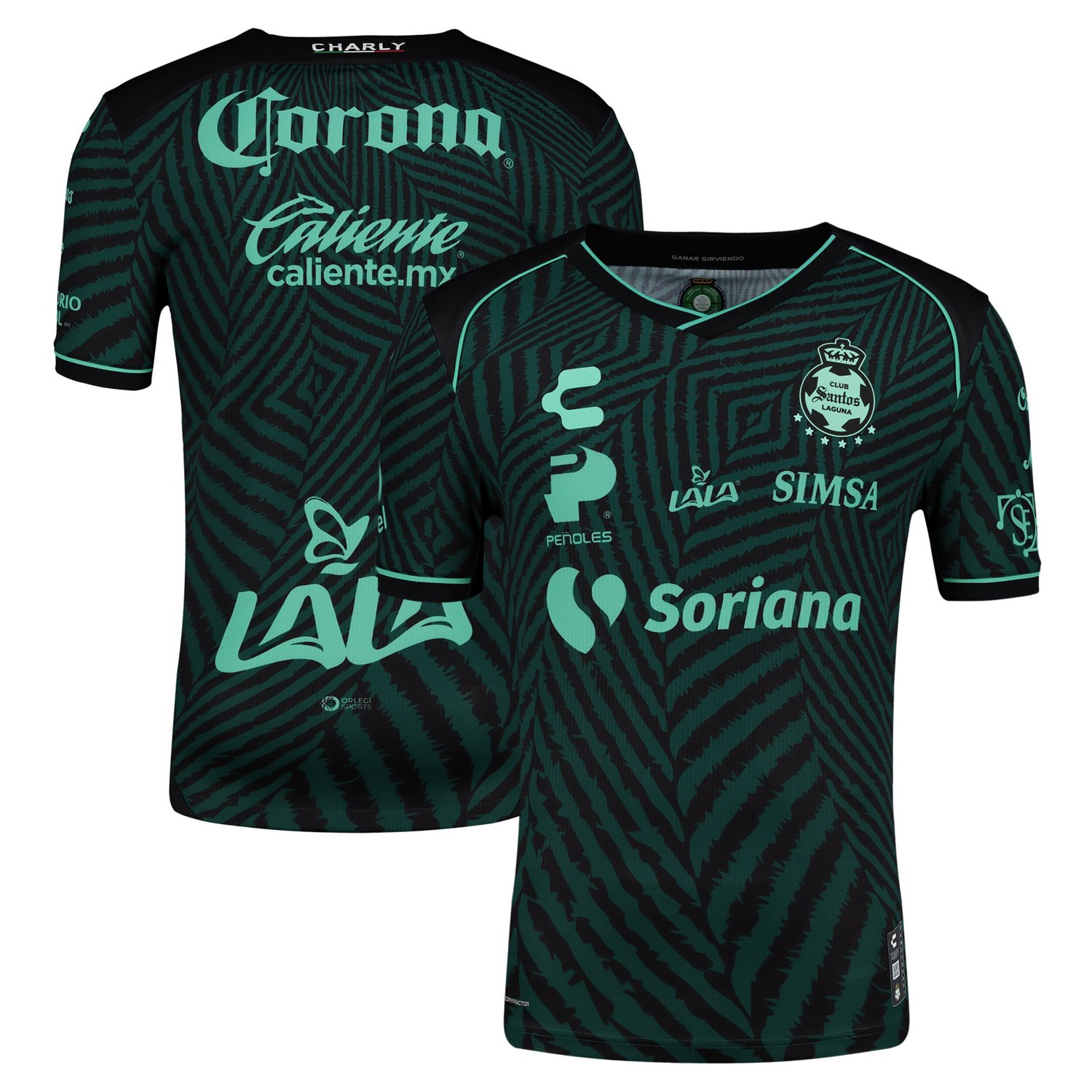 Charly Santos Laguna 2024 25 Away Authentic Jersey - view number 1
