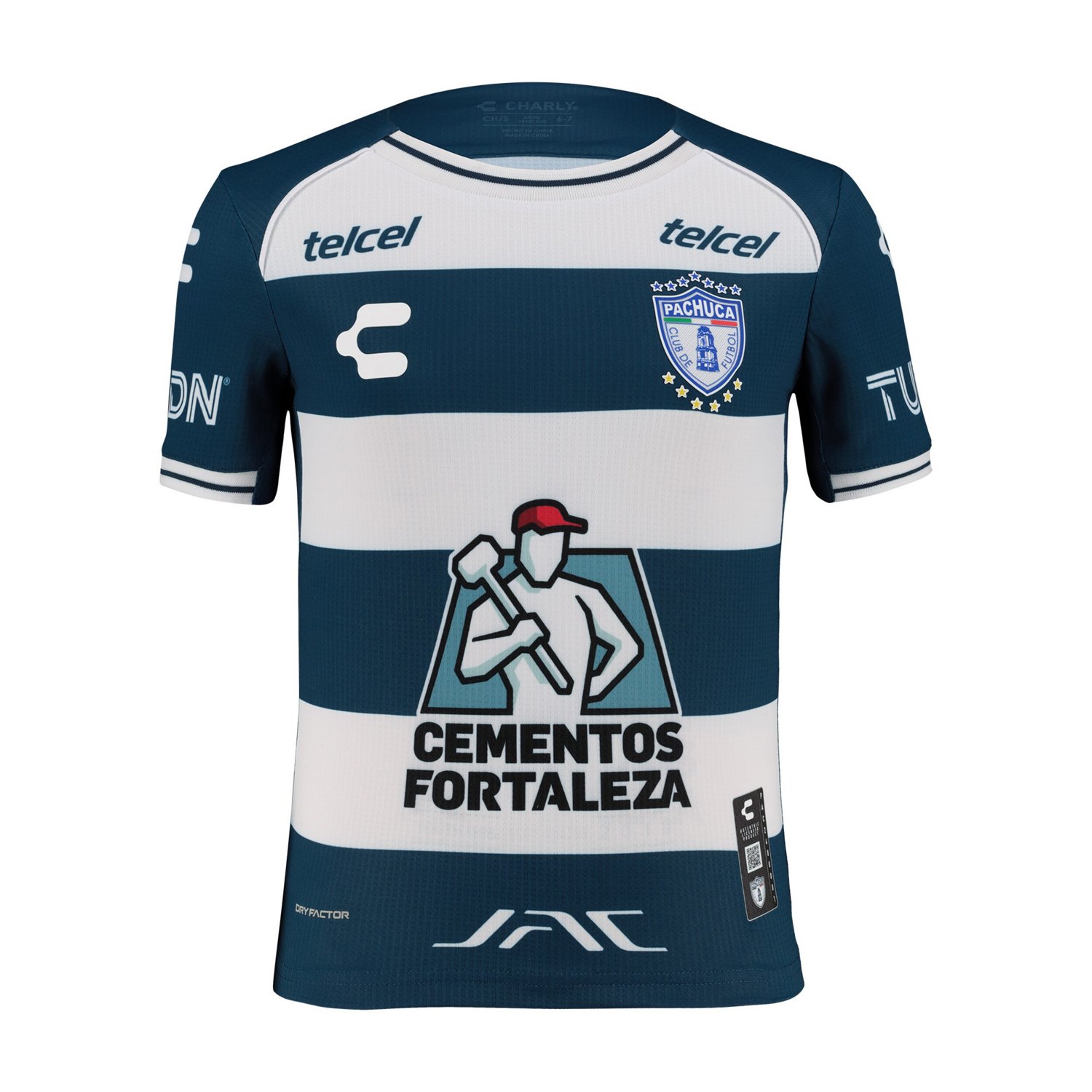 Charly White CF Pachuca 2024 25 Home Authentic Jersey - view number 2