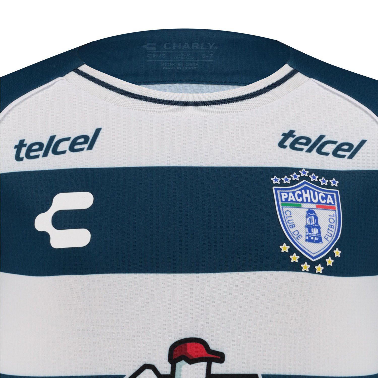 Charly White CF Pachuca 2024 25 Home Authentic Jersey - view number 4