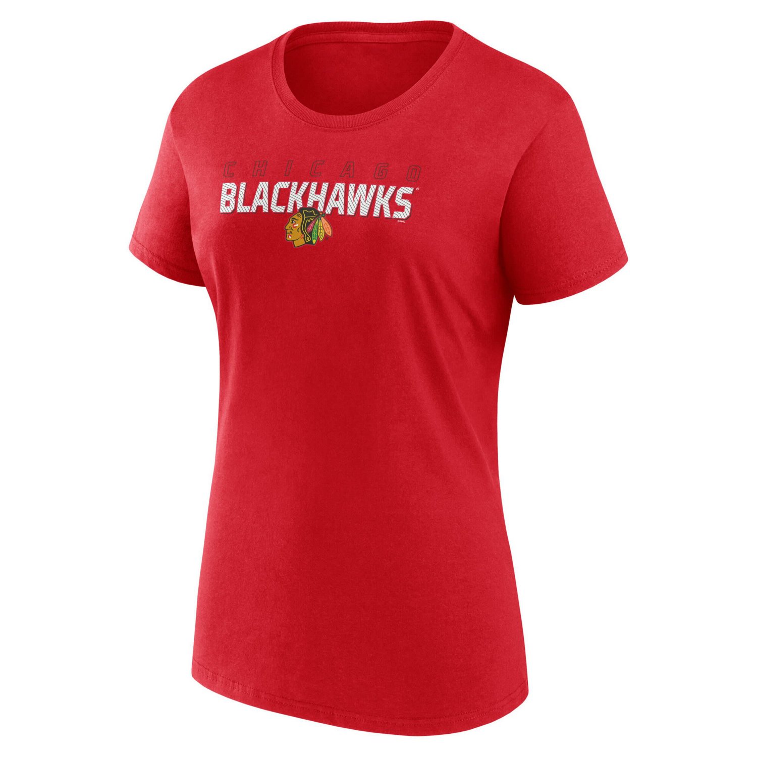 Chicago Blackhawks Launch Scoop Neck T-Shirt - view number 2