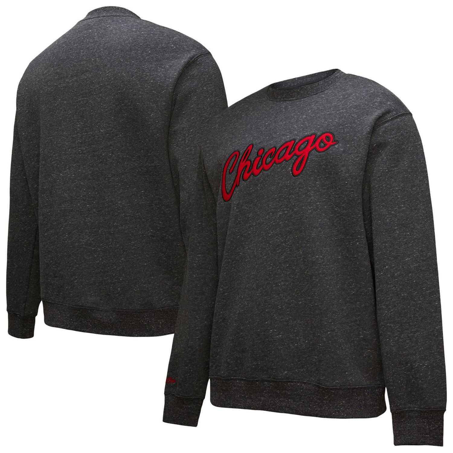 Chicago Bulls Hardwood Classics out Collection Snow Washed Pullover Sweatshirt